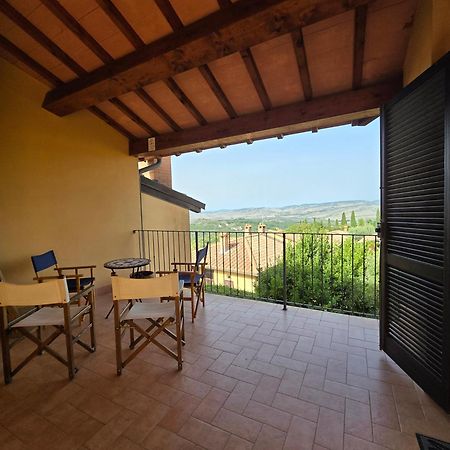 דירות Contignano Finestra Della Val D'Orcia מראה חיצוני תמונה
