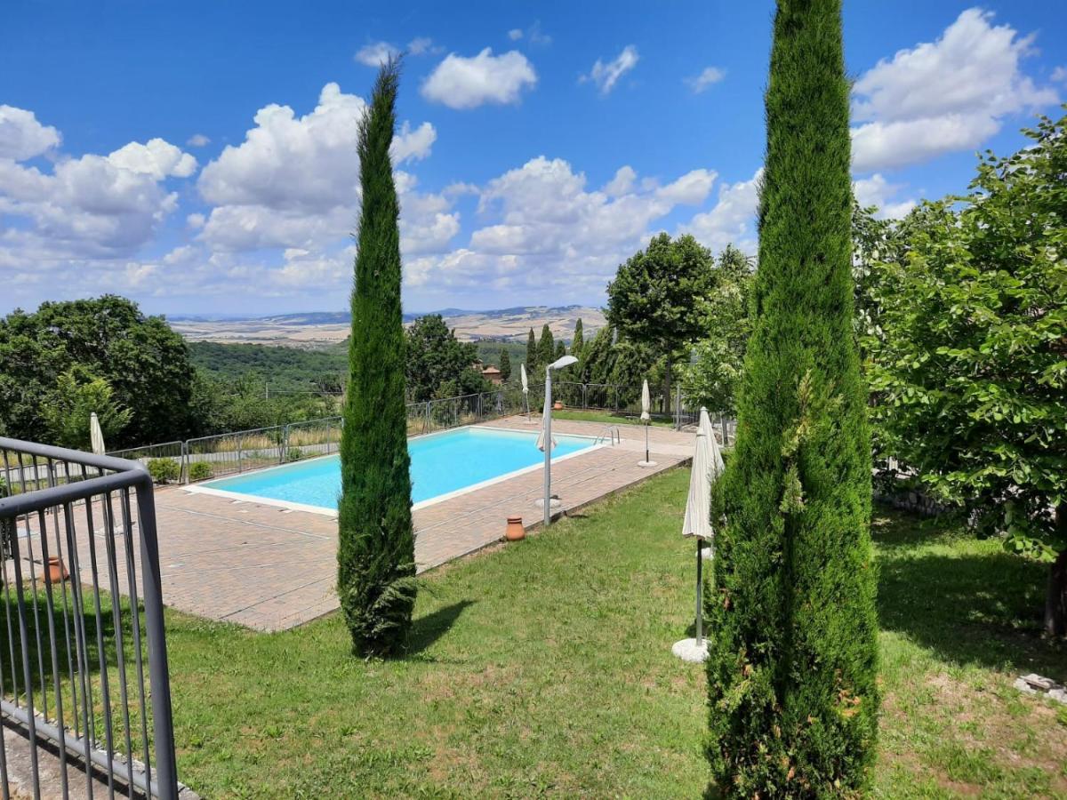 דירות Contignano Finestra Della Val D'Orcia מראה חיצוני תמונה