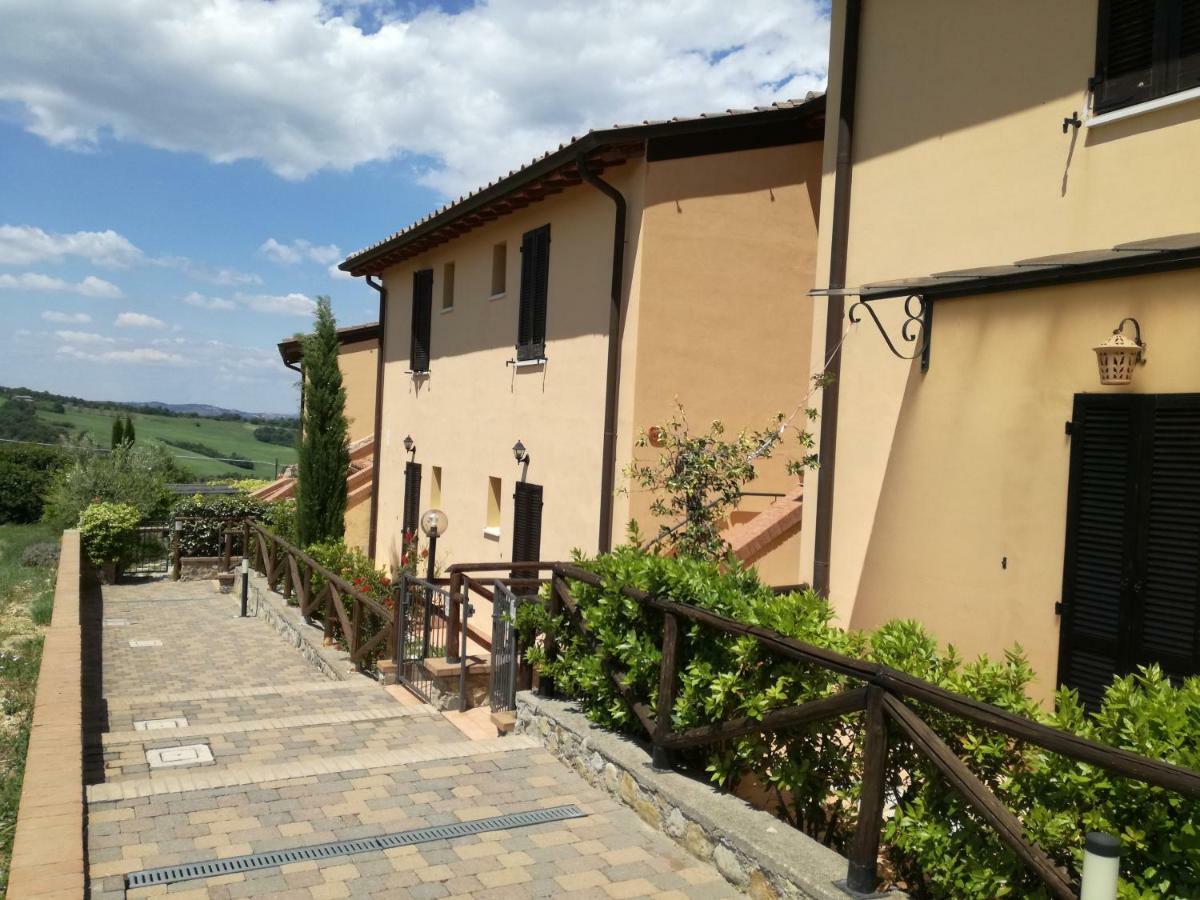דירות Contignano Finestra Della Val D'Orcia מראה חיצוני תמונה
